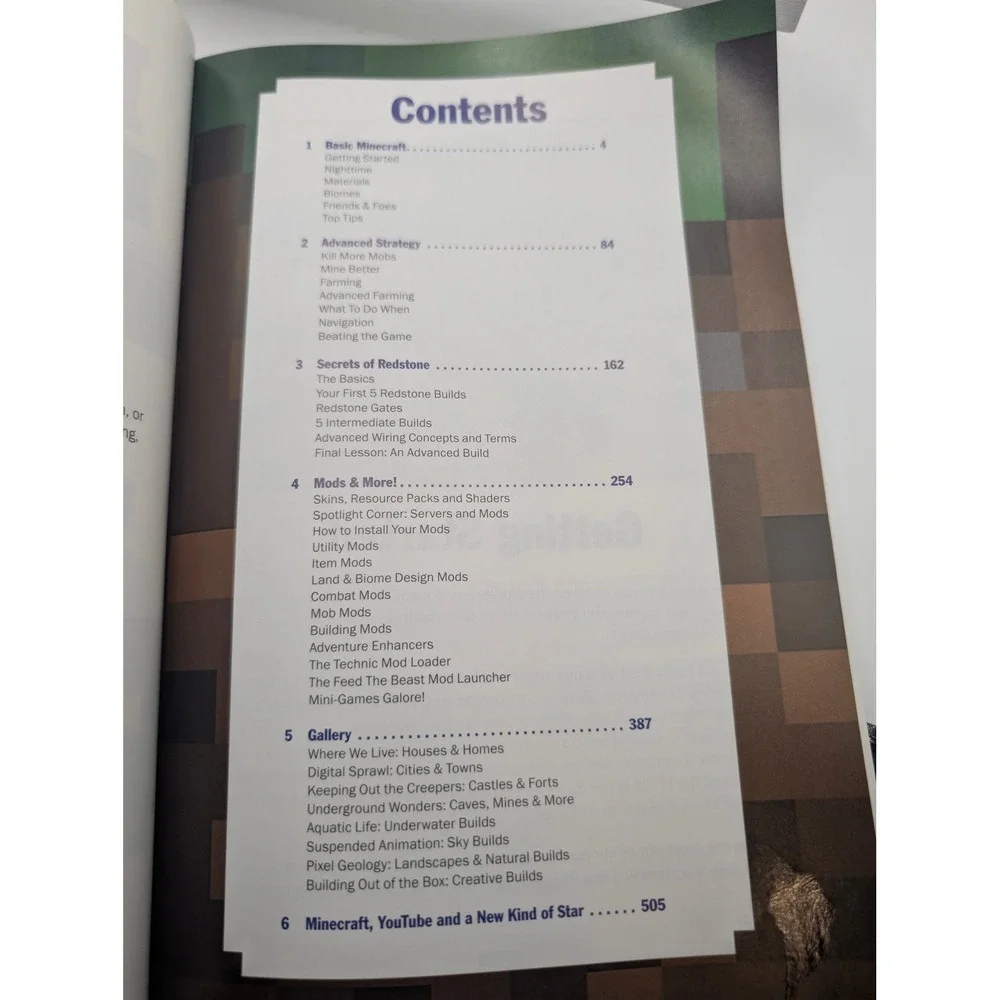 Triumph Books Minecraft Guide Book Mega Builder Unofficial Secrets Hacks 500+ Pg